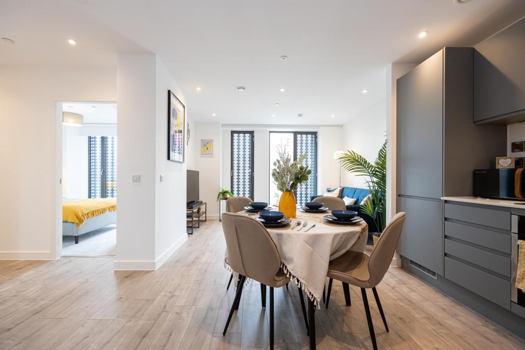 City Center Ultra-Luxe 2Bed Villa Amalfi Manchester Exteriér fotografie